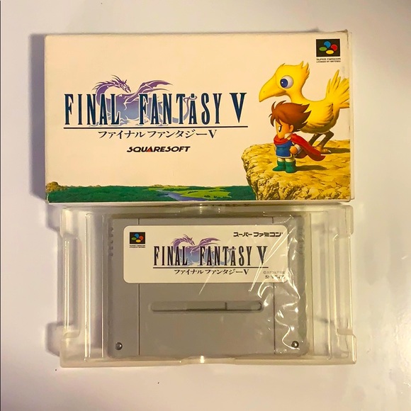 Final Fantasy V Japanese Version - Picture 1 of 2